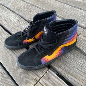 Vans sk8 hi refract reissue